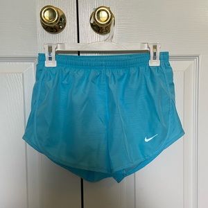 Light Blue Nike Running Shorts